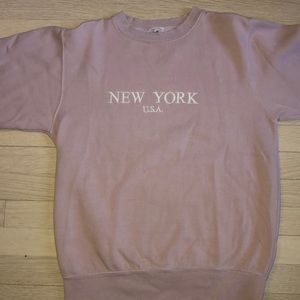 John Galt Dusty Rose New York USA Erica Sweater